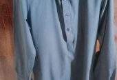 Kameez Shalwar (Kamalia Khaddar)medium size, Blue Color by Ali Sikandar