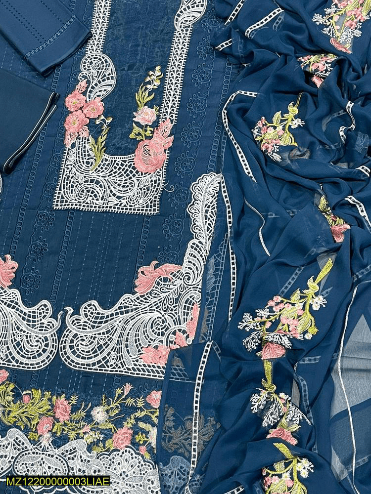 • Fabric: Lawn • Pattern: Embroidered • Shirt Front: Embroidered • Shi by Rameez Raja Rameez Raja