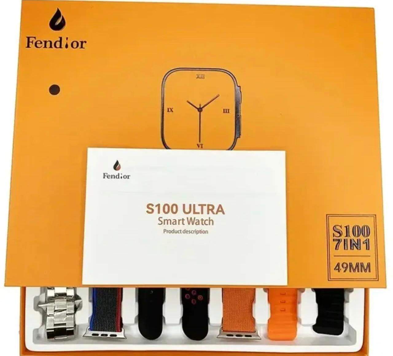 s 100 ultra smart watch 7 in 1 by Hashim Ali