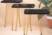 Nesting table living room table by Fahad Khan