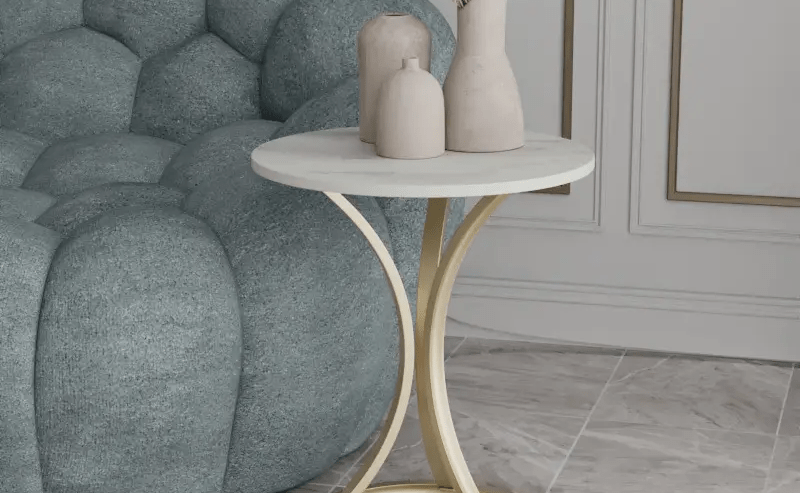LUXURY SINGLE SIDE TABLE COFFEE TABLEL by Fahad Khan