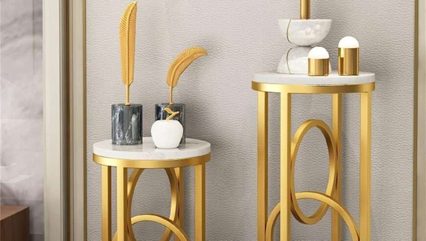 Nesting table living room table by Fahad Khan