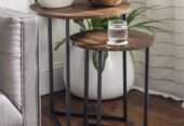 Nesting table living room table by Fahad Khan