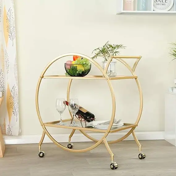 TROLLEY 2 SHELFS 3 SHELFS by Fahad Khan