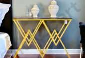 Entryway Console Table Luxury Finish by Fahad Khan