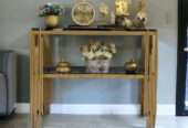 Entryway Console Table Luxury Finish by Fahad Khan