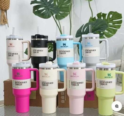 Stanley Quencher Tumbler 40oz | Original Travel Mug | Keeps Cold & Hot