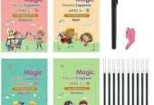Sank Magic Practice Copybook – Reusable Handwriting Workbook for Kids