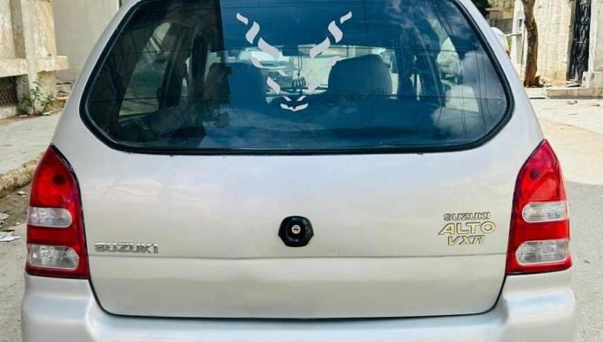 Suzuki Alto vxr car argent for sell engan file ok whtsap03272339582
