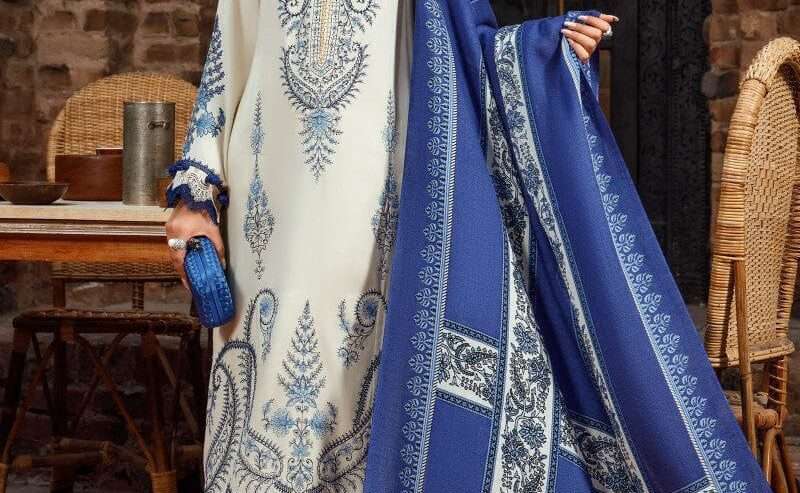 Maria B Most Hit Design 3 Pcs Unstitched Dress
