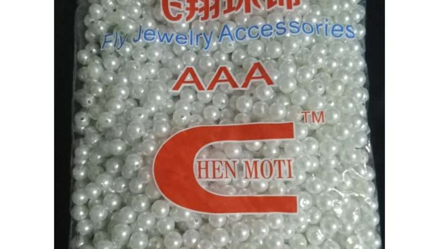 8mm pearls black and white half KG