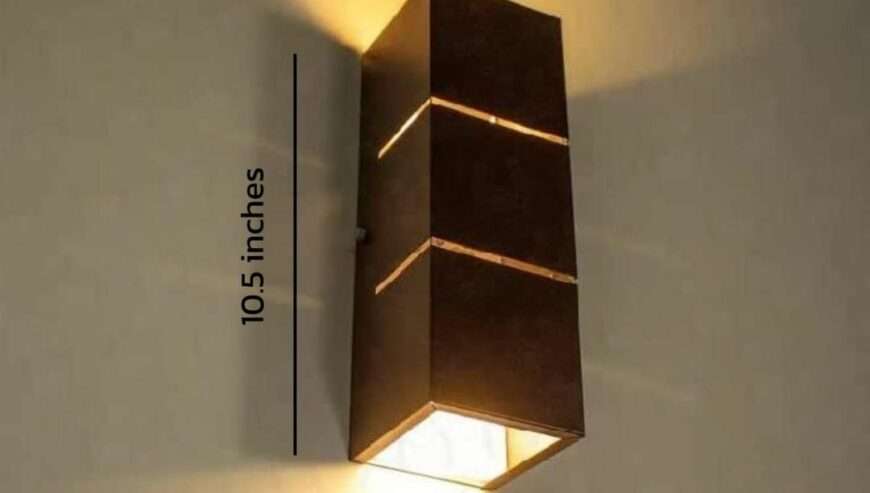 3D Wall light wooden lamp
