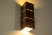 3D Wall light wooden lamp