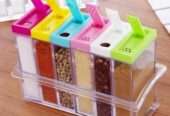6 PCs spices jars set
