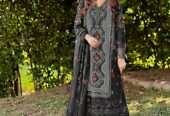 Unstitched embroided 3 PCs women suit