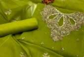3 pcs women’s unstitched suit