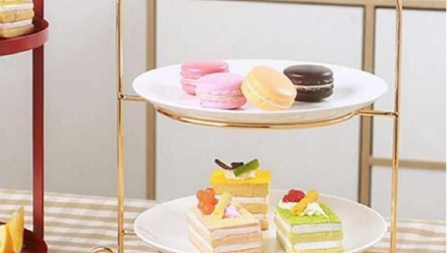 Golden Melamine Trays set