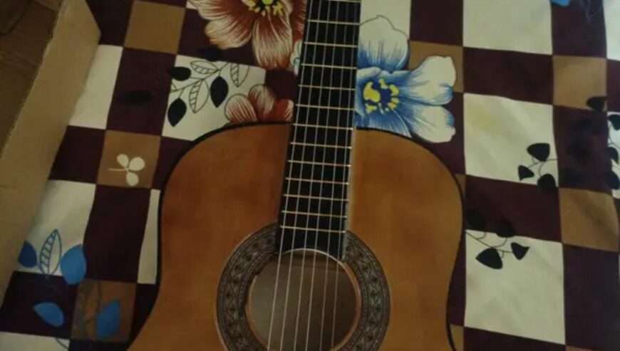 Classical guitar pure wood