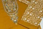 Sapphire Hit Design 3 Pcs Unstitched Dress