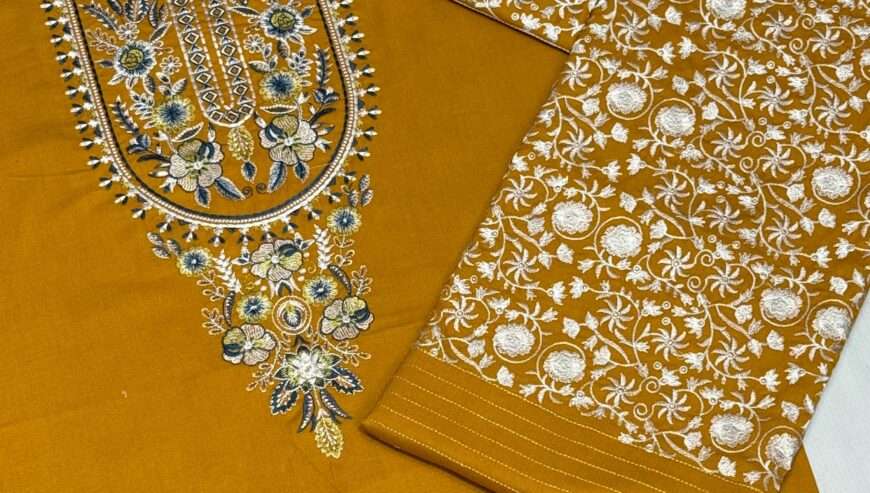 Sapphire Hit Design 3 Pcs Unstitched Dress