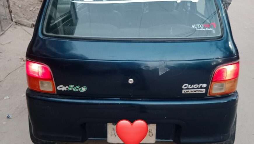 Daihatsu coure car argent for sell engan file ok whtsap03482443153