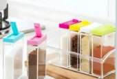 6 PCs spices jars set