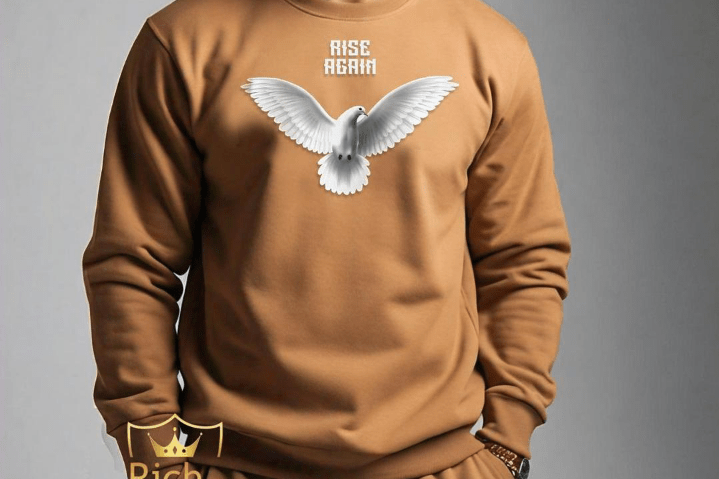 Men fleece printed shirt