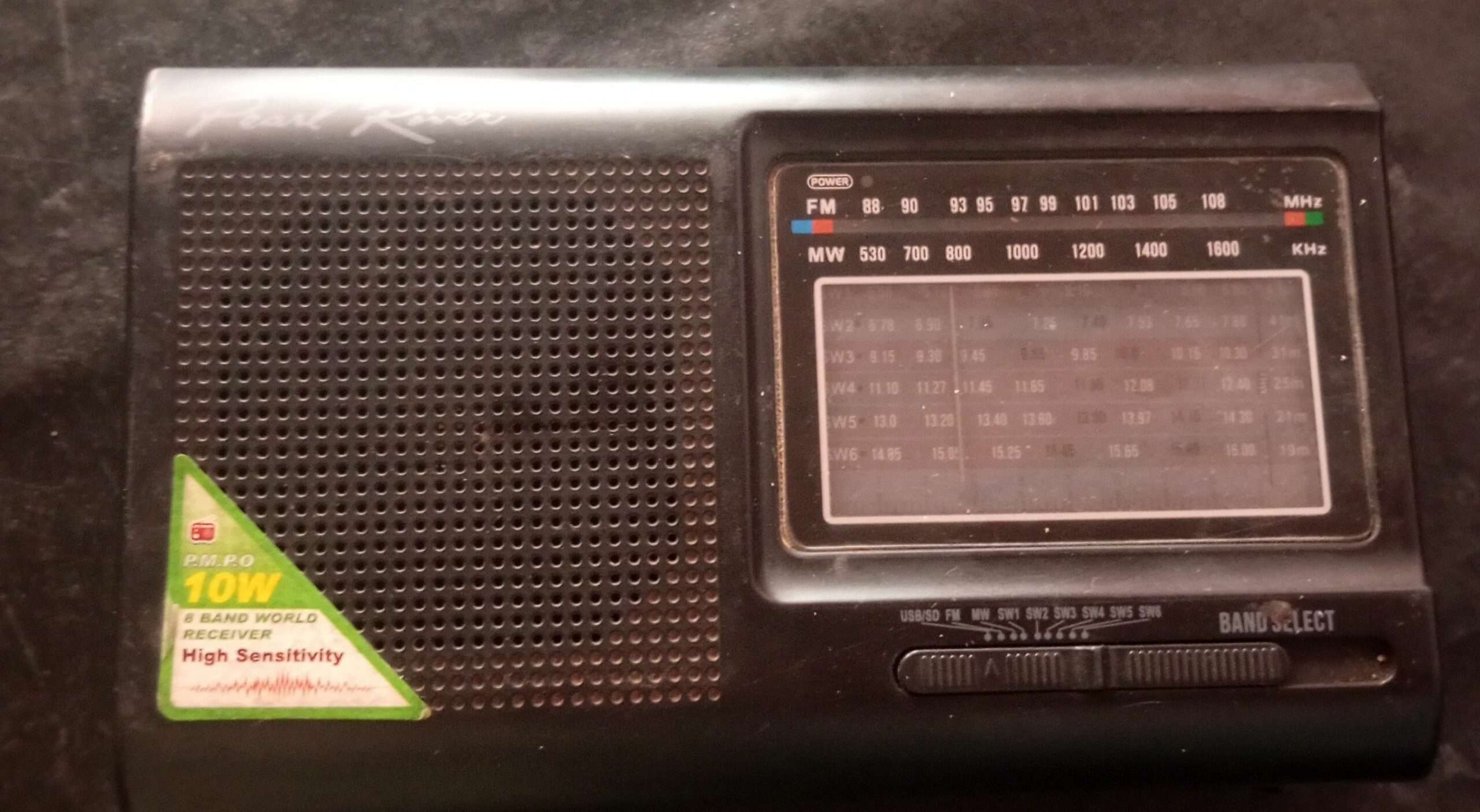 Radio mo3 usb recharable