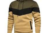 New Imported Men’s Casual Sports Fleece Hooded Sweater/ Pullover