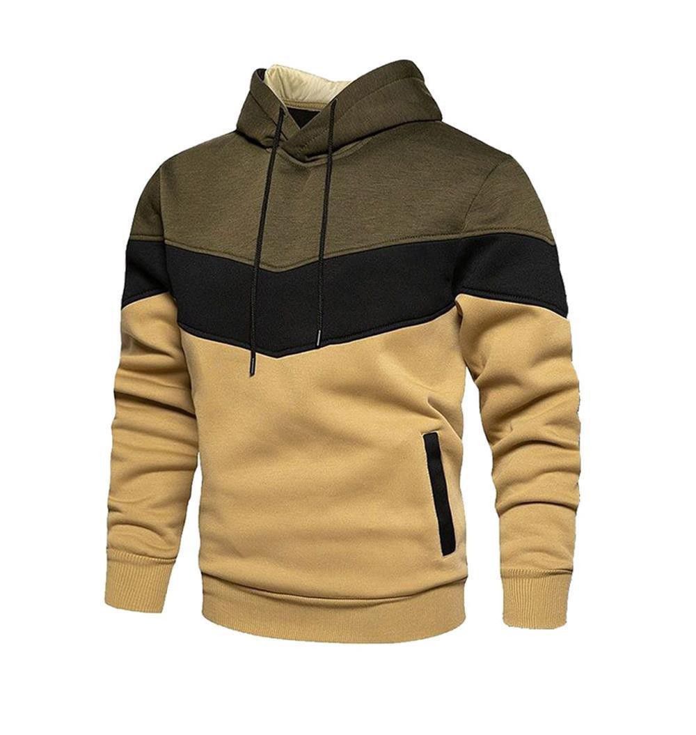 New Imported Men’s Casual Sports Fleece Hooded Sweater/ Pullover