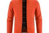 New Imported Men’s Casual Youth Loose Knitted Sweater Coat