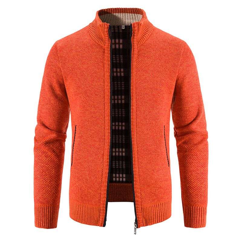 New Imported Men’s Casual Youth Loose Knitted Sweater Coat