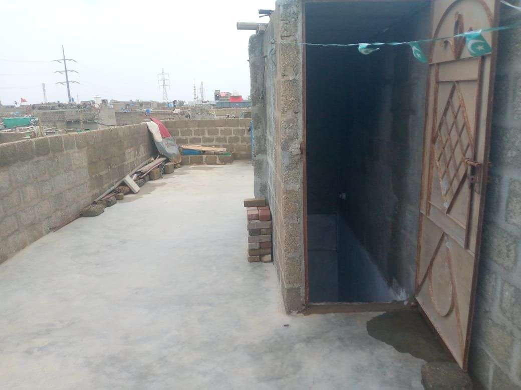 Double story house Korangi 5 number