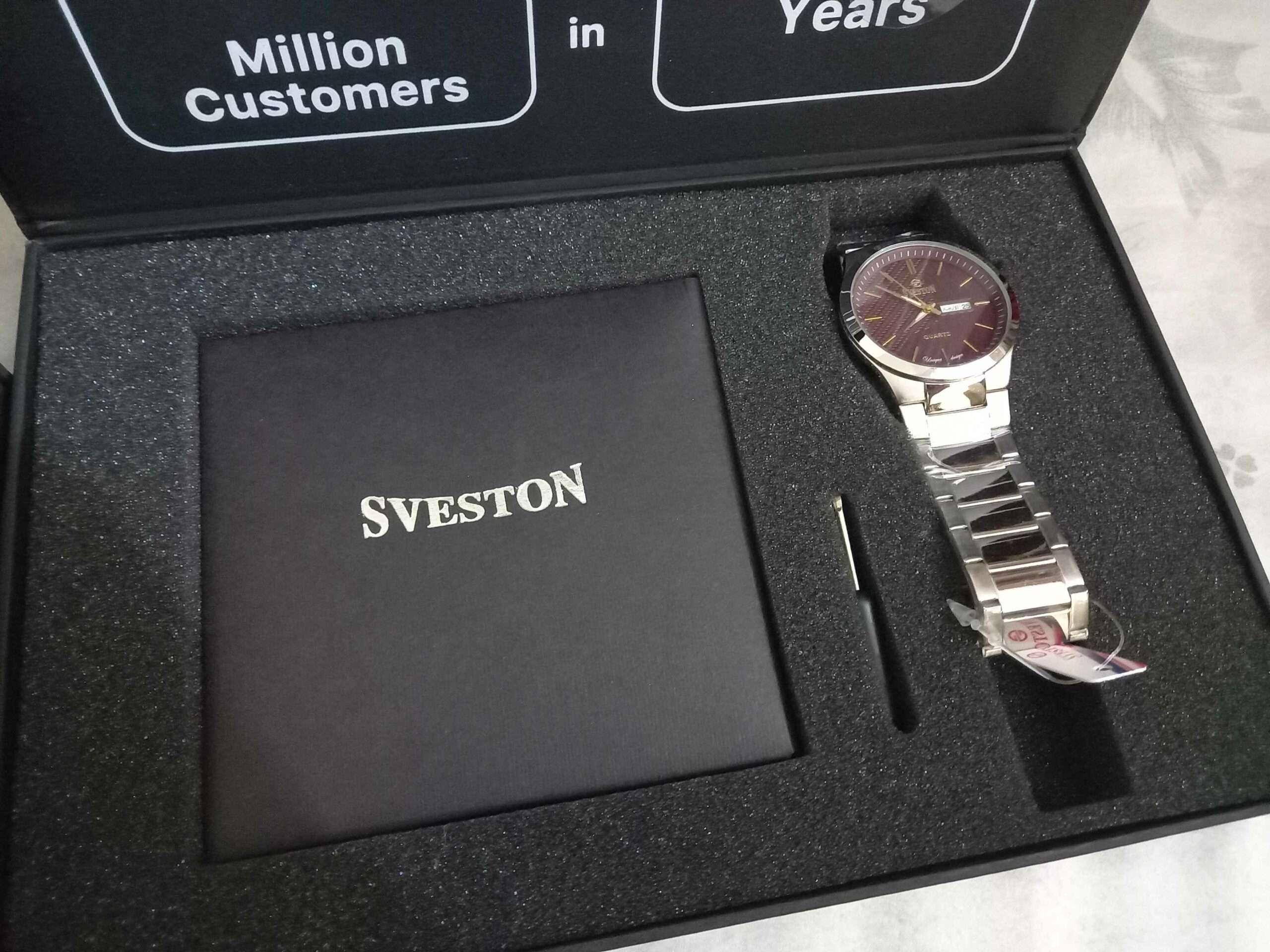 Sveston new watches unisex 2 watches bundle deal in price of 1