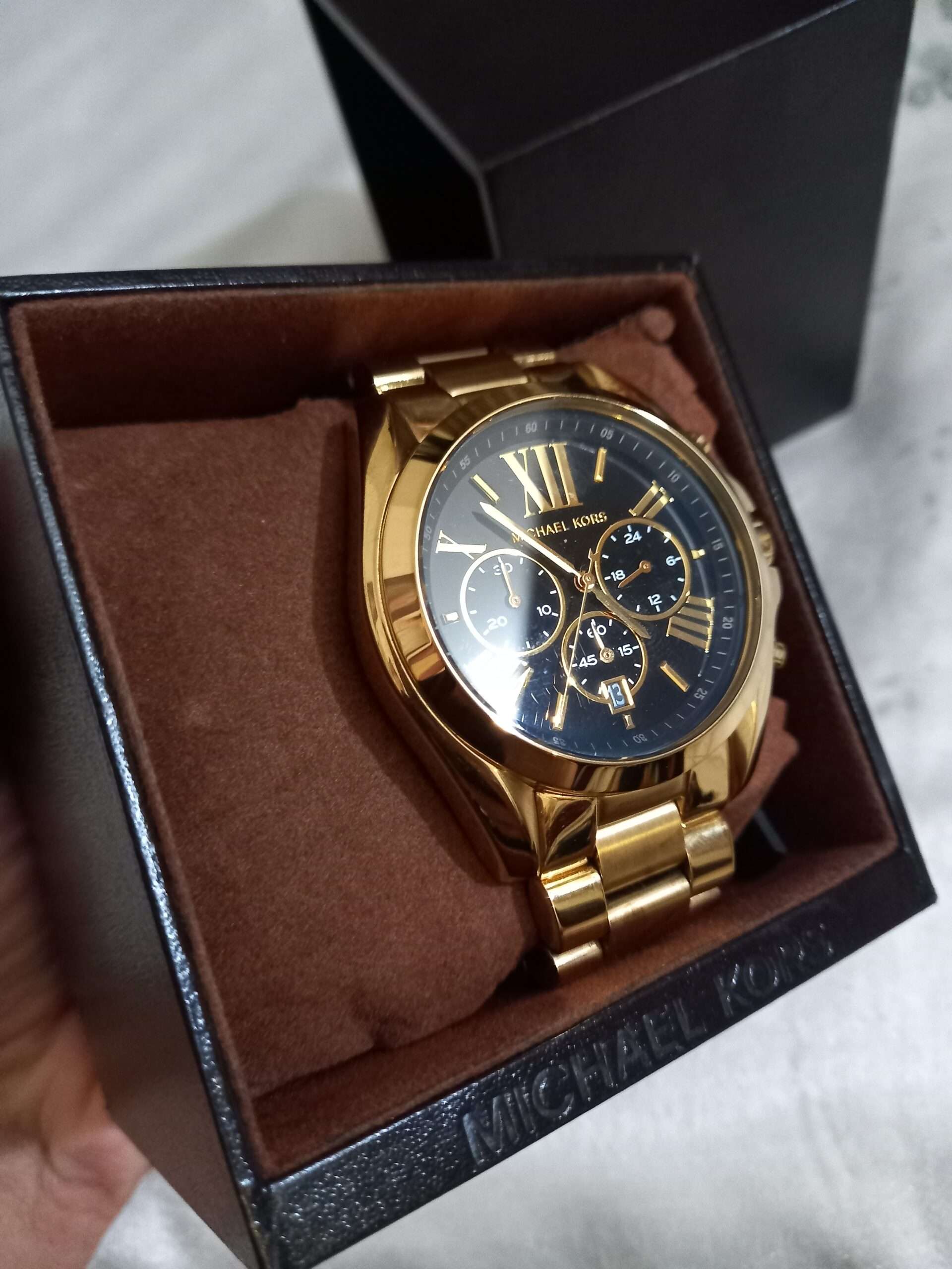 Micheal Kors Luxury Women Gold Watch