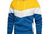 New Imported Men’s Casual Sports Fleece Hooded Sweater/ Pullover