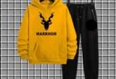 Men’s Fleece Printed Hoodie Track Suit Markhor
