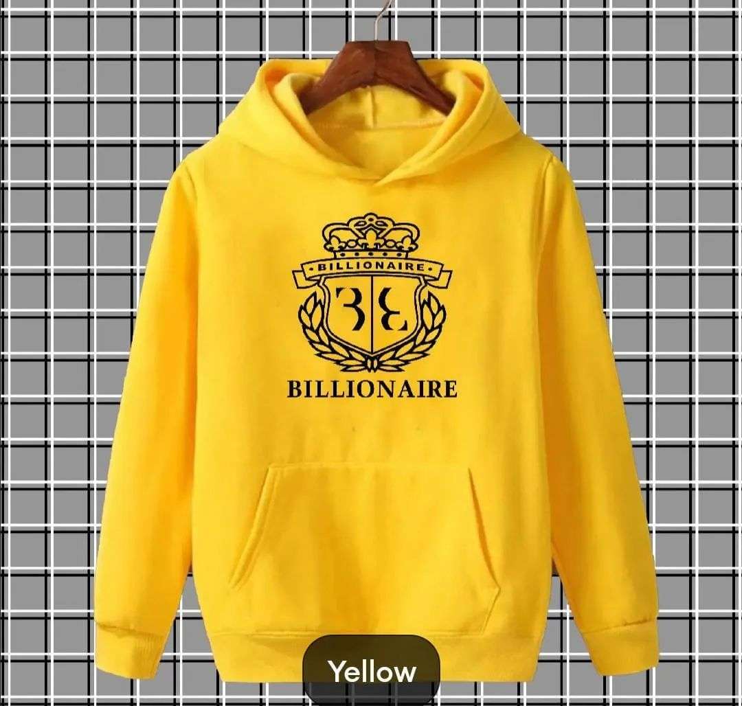 1 Pc Fleece Printed Hoodie For Men and Women