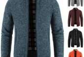 New Imported Men’s Casual Youth Loose Knitted Sweater Coat