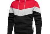 New Imported Men’s Casual Sports Fleece Hooded Sweater/ Pullover