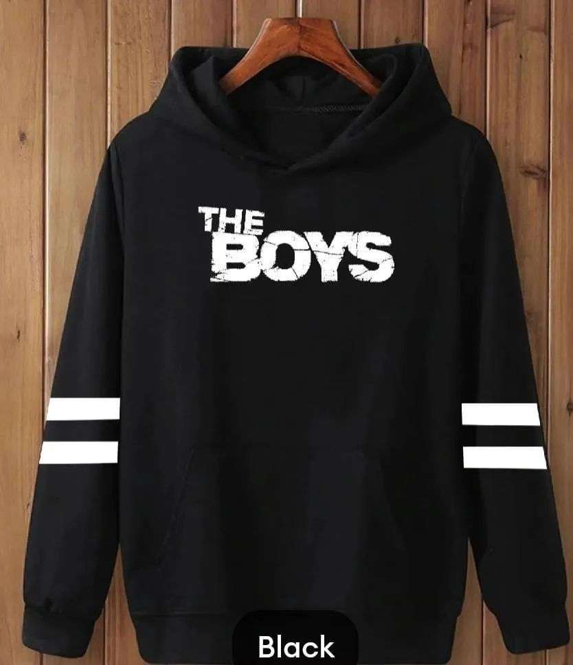 Men’s Polyester Fleece Printed Hoodie