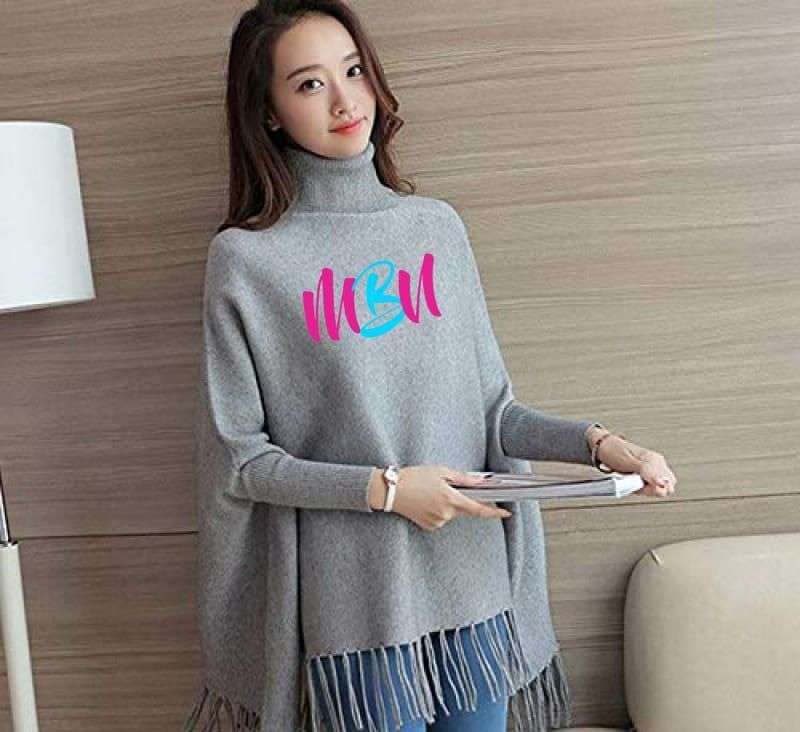 Women’s Fleece Poncho Cape Shawl