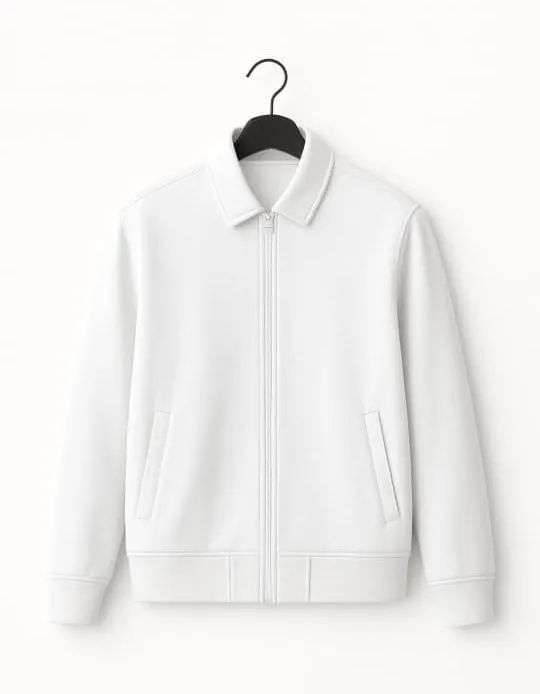 Unisex Fleece Plain Fleece Jacket