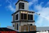 House Map Architect’s 3D Front Elevation 3D Render