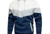 New Imported Men’s Casual Sports Fleece Hooded Sweater/ Pullover