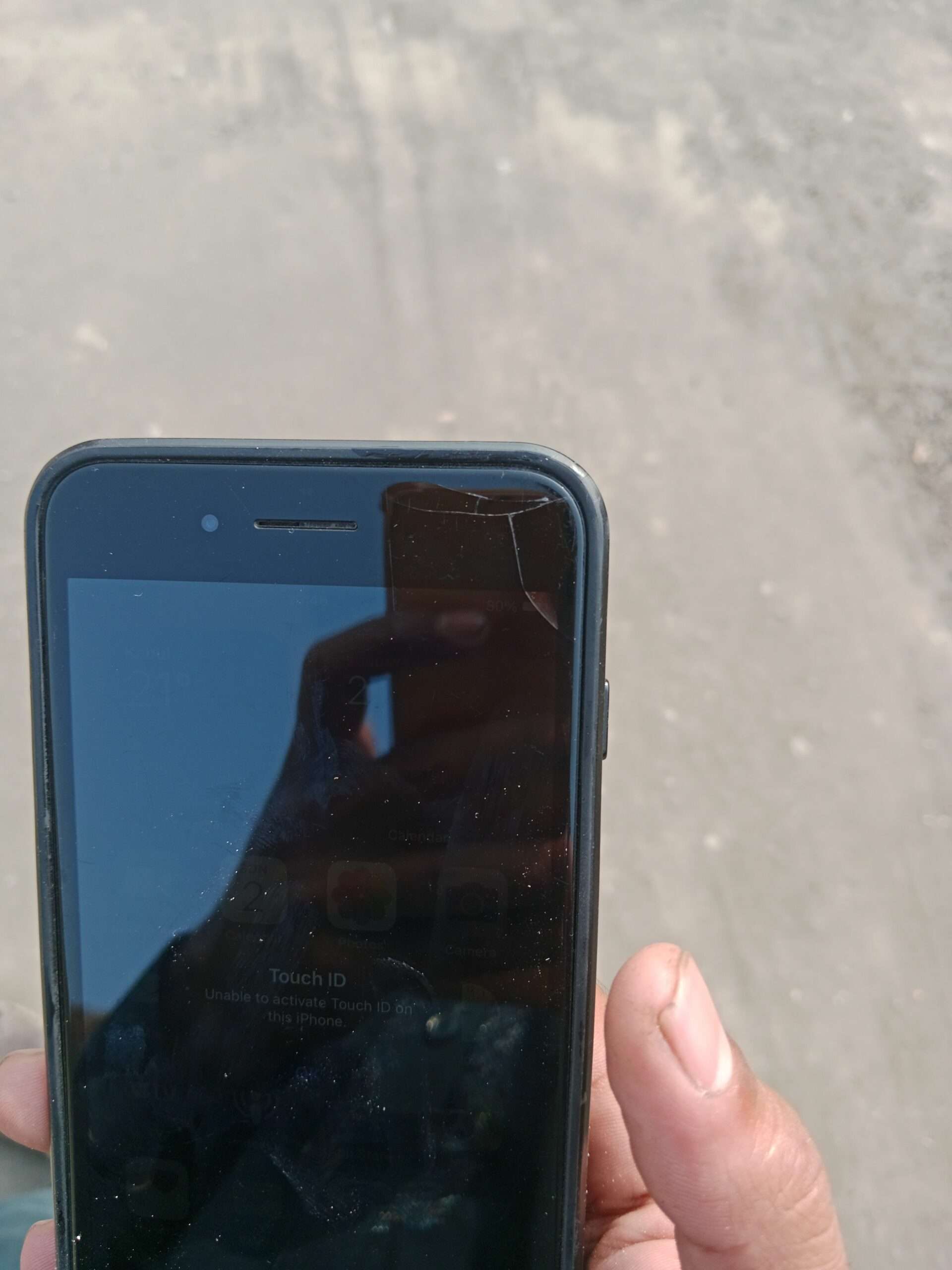 Iphone 7puls glik pta life time jv btri cang panal original nukar sa Gallas damij