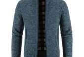 New Imported Men’s Casual Youth Loose Knitted Sweater Coat