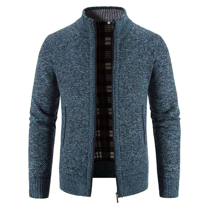 New Imported Men’s Casual Youth Loose Knitted Sweater Coat