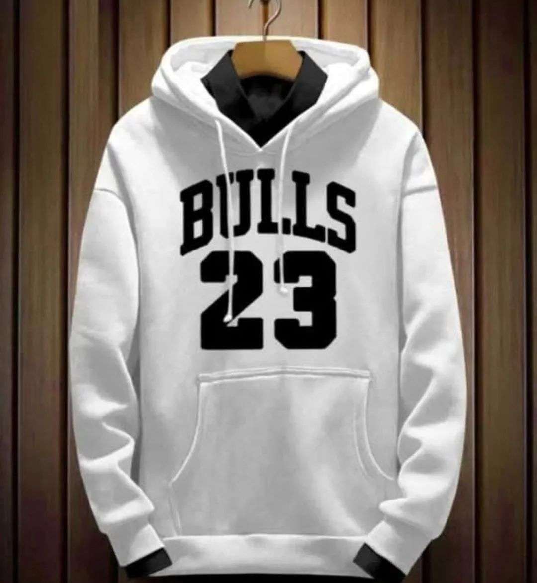 Men’s Fleece Printed Hoodie