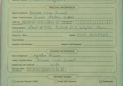 Applicaton-Booking-Form